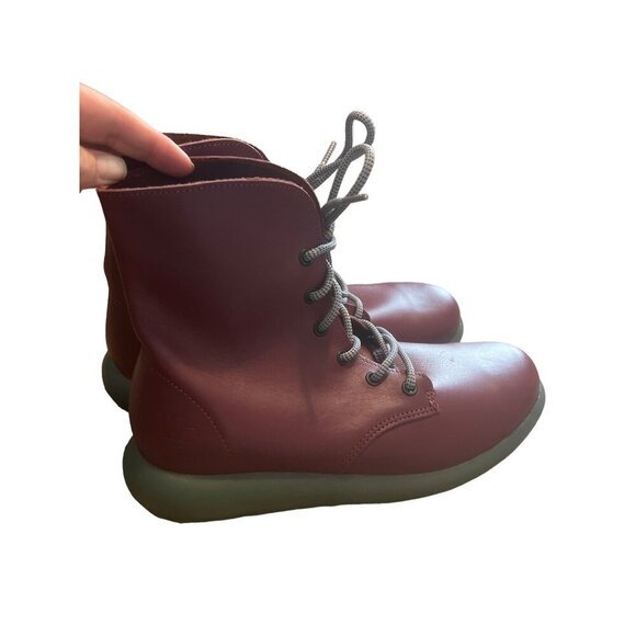 World Boots Men\'s Size 9 Leather‎ Burgundy